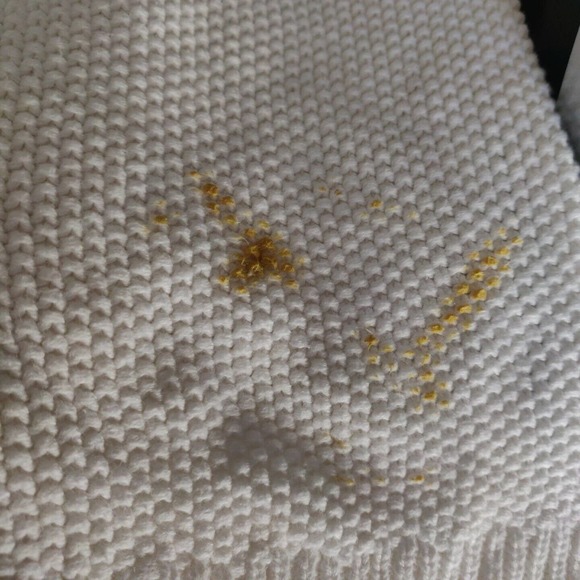 PacSun Women's Pullover Sweater White Size M Longer Fit Crew Neck Zip Sides BO - Picture 7 of 7